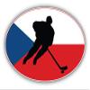 888 Graphics Czech Republic Flag Hockey Label Golf Hat Clip with Magnetic Ball Marker view 2