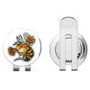 888 Graphics Bee Hornet Fighting Mascot Cartoon Golf Hat Clip with Magnetic Ball Marker view 1