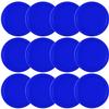 Coopay 12 Pieces Home Air Hockey Pucks 2.5 Inch Heavy Replacement Pucks for Game Tables Equipment Accessories, 12 Grams (Blue) view 1