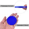 Coopay 12 Pieces Home Air Hockey Pucks 2.5 Inch Heavy Replacement Pucks for Game Tables Equipment Accessories, 12 Grams (Blue) view 3