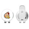888 Graphics Curry House Man Funny Cartoon Golf Hat Clip with Magnetic Ball Marker view 2