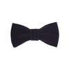 Mens Velvet Bow Tie Solid Color Formal Tuxedo Banquet Bowtie Pre-Tied Bow Tie view 1