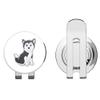 888 Graphics Funny Husky Dog Golf Hat Clip with Magnetic Ball Marker view 1
