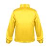 JEATHA Kids Boys Shiny Sequins Lapel Long Sleeve Hip Hop Jazz Latin Dance Shirts Stage Performance Costume Gold 12-14 view 2