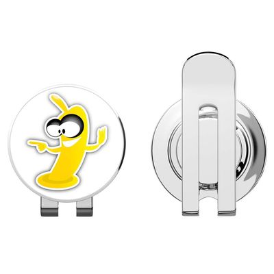 888 Graphics Condom Smile Cartoon Funny Golf Hat Clip with Magnetic Ball Marker