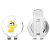 888 Graphics Condom Smile Cartoon Funny Golf Hat Clip with Magnetic Ball Marker view 2