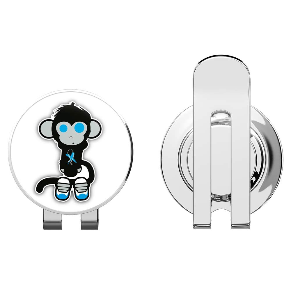 888 Graphics Monkey Animal Golf Hat Clip with Magnetic Ball Marker