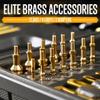 GLORYFIRE Elite Gun Cleaning Kit, Handgun Shotgun Pistol Universal Cleaning Kit with All Brass High-end Brushes, Jags, Reinforced and Lengthened Rods view 4