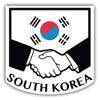 888 Graphics South Korea Flag Handshake Golf Hat Clip with Magnetic Ball Marker view 2