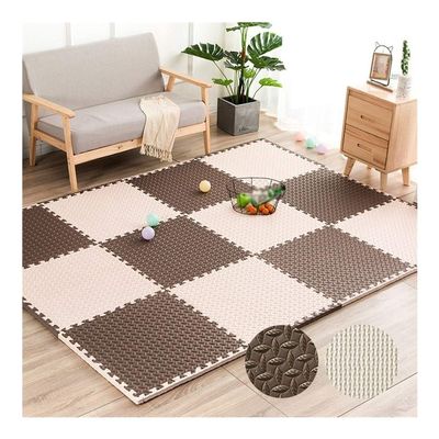 ALGFree Interlocking Floors Tiles Waterproof Soft Comfortable Interlocking Floors Baby Kindergarten, 2 Colors, 12 Size (Color : B, Size : 60x60x1.2cm-6 Pieces)
