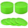 Coopay 12 Pieces Home Air Hockey Pucks 2.5 Inch Heavy Replacement Pucks for Game Tables Equipment Accessories, 12 Grams (Green) view 3