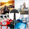 VGEBY1 Bike Backrest Cushion, Universal Compatible Electric Bicycle Motorcycle Backrest, High Grade PU & Stainless Steel, Black view 4