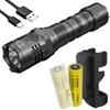 Nitecore Power Bundle P20iX+NL2150HPi 4000 lumens Rechargeable Tactical Flashlight, 2X NL2150HPi, and LumenTac Organizer view 1