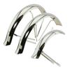 Alta Bicycle Chrome Flared Standard Trike Conversion Kit Fender Set, Multiple Sizes (20") view 1