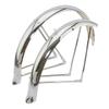 Alta Bicycle Chrome 26" Limo Bike Flared Standard Balloon Fender Set view 1