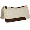 5 Star Equine "The Roper Full Skirt Western Saddle Pad Size 32x30 and 3/4" Thickness Natural Color view 1
