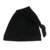 My Lello Long Knotted Tail Cotton Beanie Hat Baby (0-6mo) - Black view 1