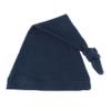 My Lello Long Knotted Tail Cotton Beanie Hat Baby (6-18mo) - Navy view 1