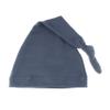 My Lello Long Knotted Tail Cotton Beanie Hat Baby (0-6mo) - Vintage Blue view 1