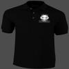 Area 51 Security Polo Shirt, 100% Cotton with Reflective Decorations on Both Front and Back (Small) Black view 3