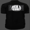 Area 51 Security Polo Shirt, 100% Cotton with Reflective Decorations on Both Front and Back (Small) Black view 4
