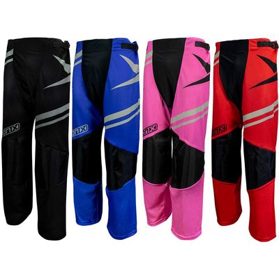 TronX Venom Inline Roller Hockey Pants (Black, JR Large/X-Large)