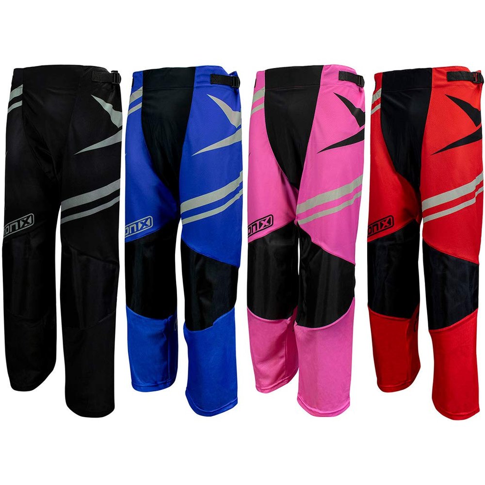 TronX Venom Inline Roller Hockey Pants (Black, JR Large/X-Large)
