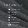 All Season Fleece Sleeping Bag Liner Lightweight Mummy Sleeping Sack for Cold Weather and Winter Backpacking, Camping, Traveling with Drawstring Hood(E629B) view 4