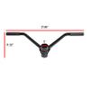 CAP Barbell PRO Straight T-Bar Row Attachment for 2-Inch Olympic Bar, Black view 3
