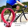 Bicycle Seat Post Clamp, Aluminium Quick-Release 34.9mm Seat Tube Clamp for 31.6mm, 30.8mm Seatpost (Red) view 2