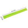 HEQUSigns 20 Pcs Reflector Snap Bands Fluorescent Slap Armbands Reflector Strips High Visibility Slap Safety Bands for Children Adults Boys and Girls When Cycling Running Jogging view 2