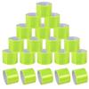 HEQUSigns 20 Pcs Reflector Snap Bands Fluorescent Slap Armbands Reflector Strips High Visibility Slap Safety Bands for Children Adults Boys and Girls When Cycling Running Jogging view 4