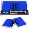 Rebreakable Punching Boards, Taekwondo Karate and Martial Arts Board for Kids and Adults, Boxing Equipment and Kickboxing (Blue/Medium) view 1