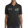 Custom Polo Shirt for Men Personalized Embroidered Short Sleeve Polo Golf Shirt Add Your Text Name Black view 1