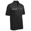 Custom Polo Shirt for Men Personalized Embroidered Short Sleeve Polo Golf Shirt Add Your Text Name Black view 4