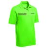 Custom Polo Shirt for Men Personalized Embroidered Short Sleeve Polo Golf Shirt Add Your Text Name Neon Green view 4