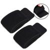 TOBWOLF 4PCS Soccer Shin Guard Strap, Anti Slip Sports Football Legging Shin Fixed Straps, Black & White Ankle Guards for Kicking Ball, Running, Cycling view 3