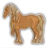 888 Graphics Draft Horse Golf Hat Clip with Magnetic Ball Marker view 2