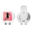 888 Graphics Basketball Player Sport Icon Golf Hat Clip with Magnetic Ball Marker view 2
