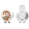 888 Graphics Aries Zodiac Symbol Astrology Sign Car Golf Hat Clip with Magnetic Ball Marker view 2