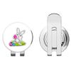 888 Graphics Easter Bunny Pin Egg Funny Golf Hat Clip with Magnetic Ball Marker view 2