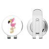 888 Graphics Flamingo View Pink Bird Golf Hat Clip with Magnetic Ball Marker view 1