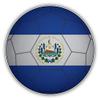 888 Graphics El Salvador Flag Soccer Ball Golf Hat Clip with Magnetic Ball Marker view 2