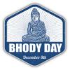888 Graphics Bodhi Day Buddhism Stamp Golf Hat Clip with Magnetic Ball Marker view 2