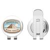 888 Graphics Chichen Itza Mexico Vintage Label Golf Hat Clip with Magnetic Ball Marker view 1
