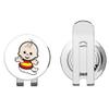 888 Graphics Baby Spain Flag Golf Hat Clip with Magnetic Ball Marker view 1