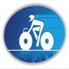 888 Graphics Bicycle Race Track Sport Emblem Golf Hat Clip with Magnetic Ball Marker view 2