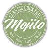 888 Graphics Mojito Cocktail Grunge Stamp Golf Hat Clip with Magnetic Ball Marker view 2