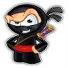 888 Graphics Little Ninja Kid Golf Hat Clip with Magnetic Ball Marker view 2