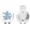 888 Graphics Funny Octopus Golf Hat Clip with Magnetic Ball Marker view 1